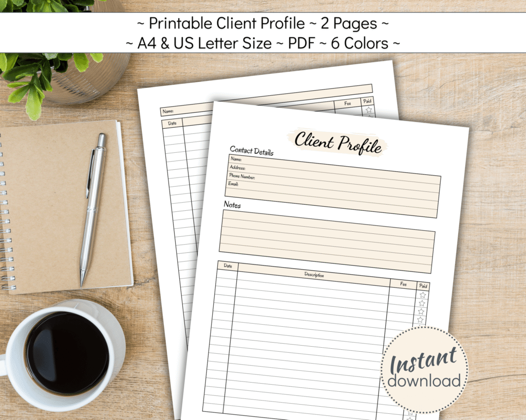 Customer Information Sheet for Hair and Beauty Salon